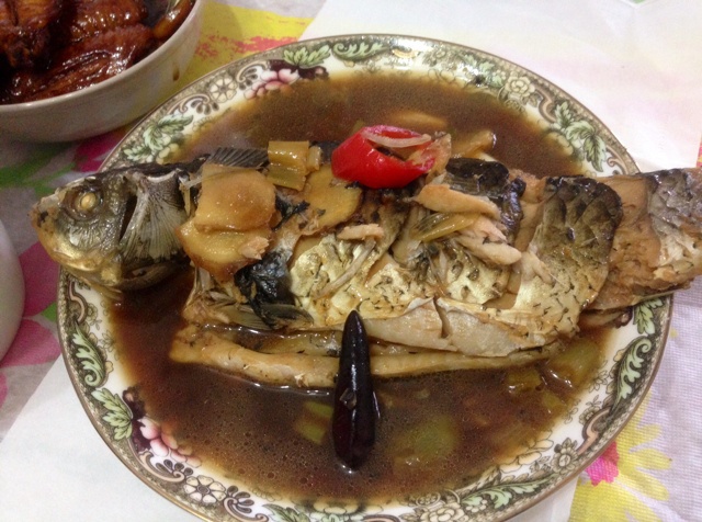 家常红烧鱼
