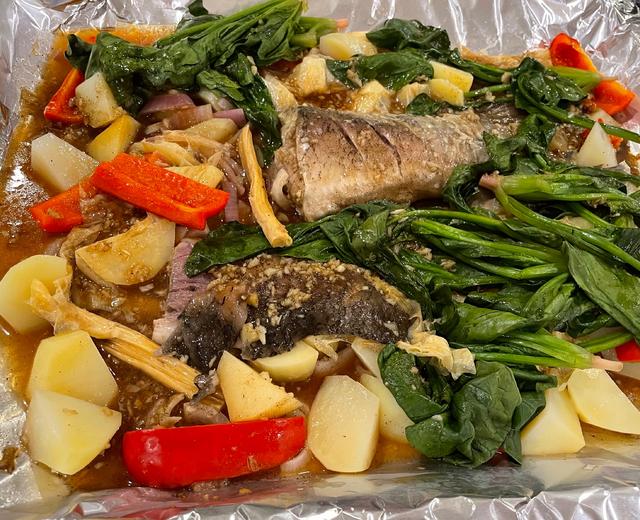 清淡版·烤鱼的做法