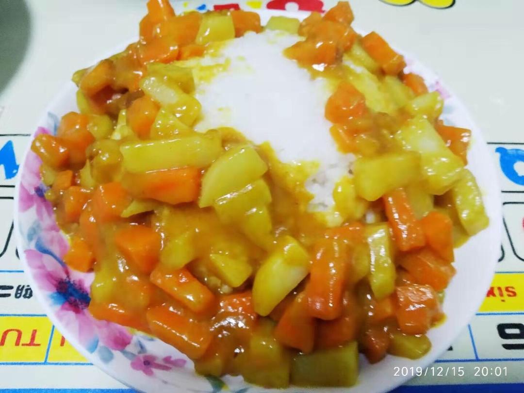 咖喱土豆饭