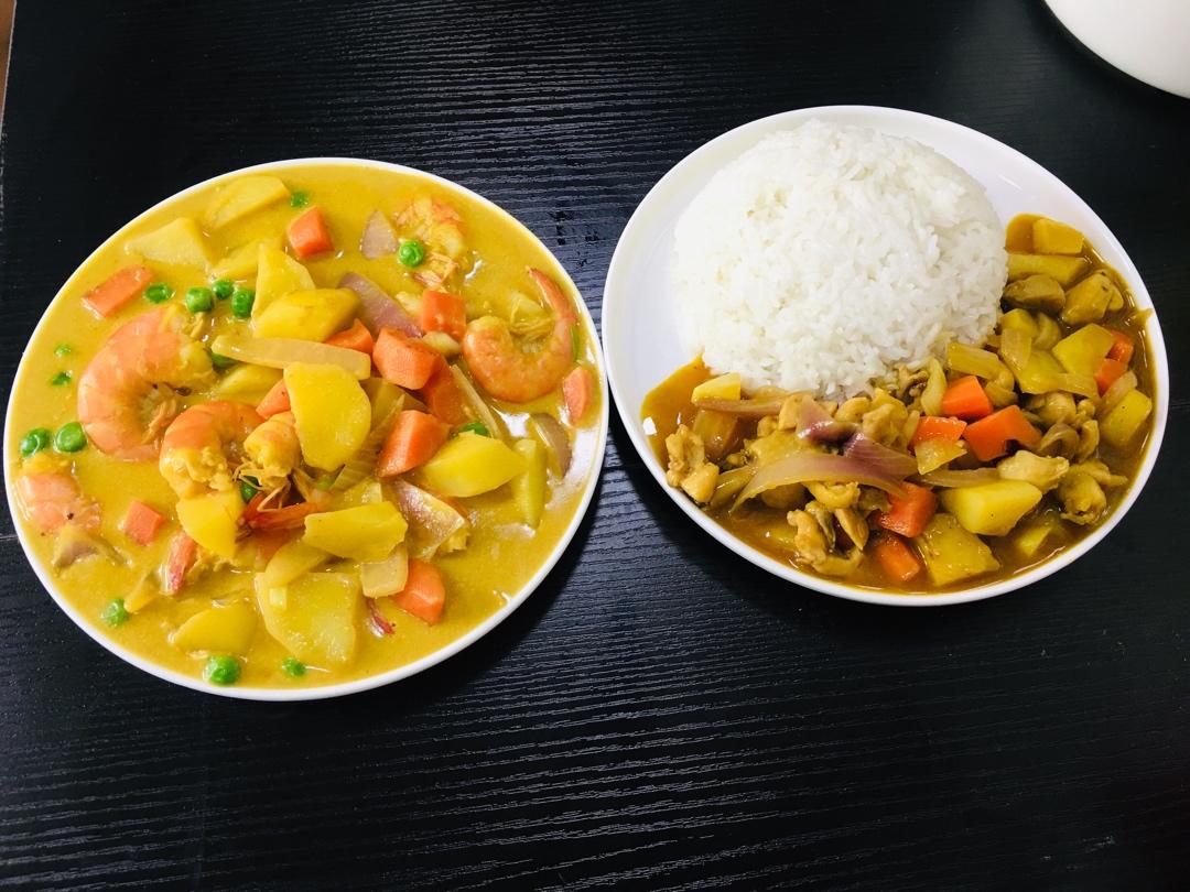 咖喱鸡肉饭