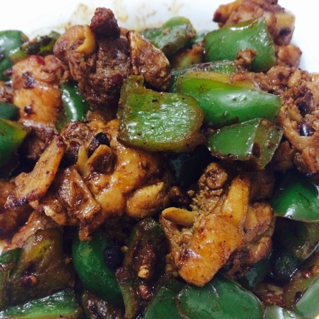 尖椒鸡腿