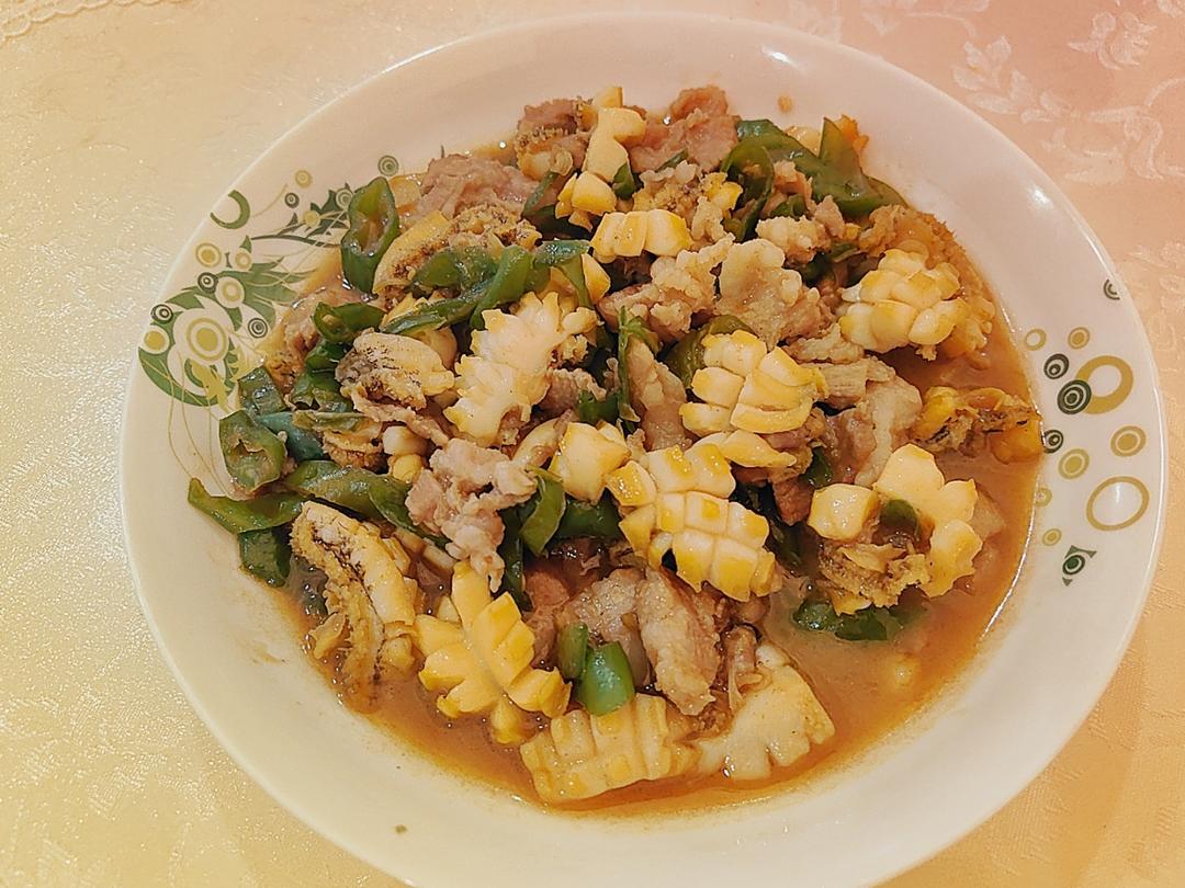 鲍鱼辣椒炒肉，湘菜界的大佬，简单又好吃