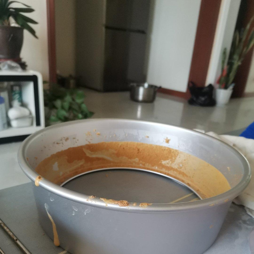 十寸后蛋法的戚风蛋糕