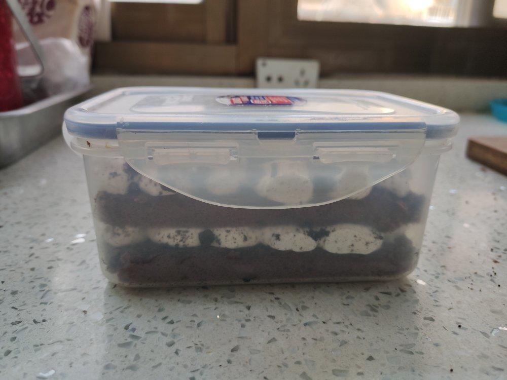 好吃到流泪的奥利奥咸奶油盒子蛋糕