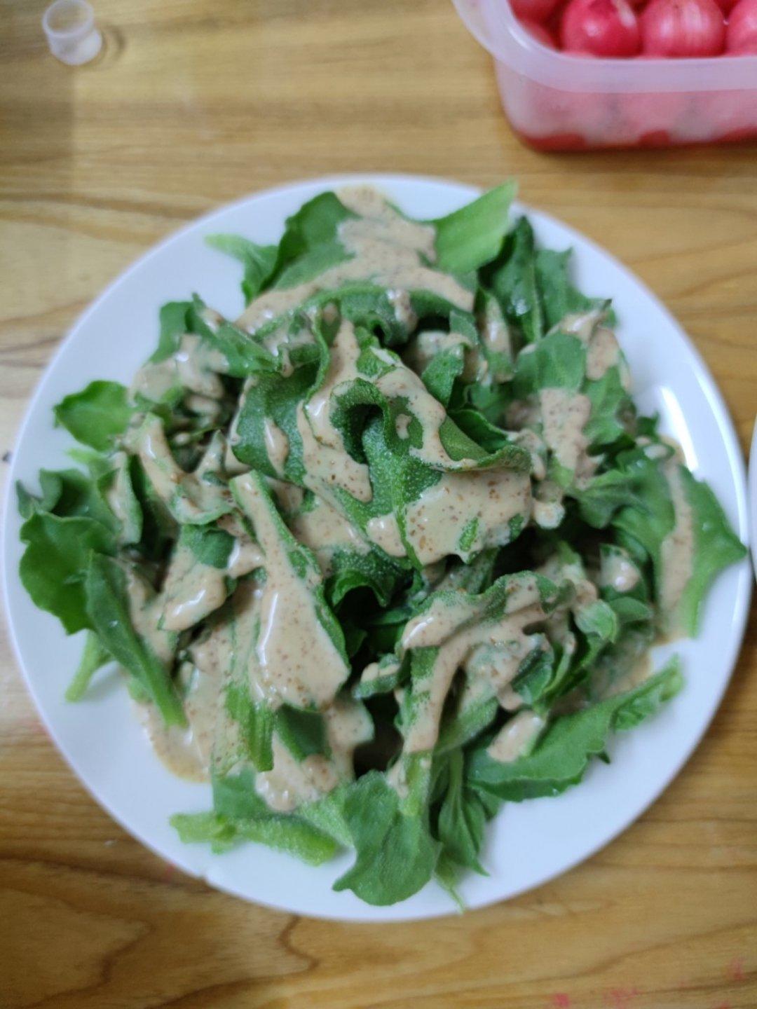 一掐二洗三拌就搞定的南非冰草