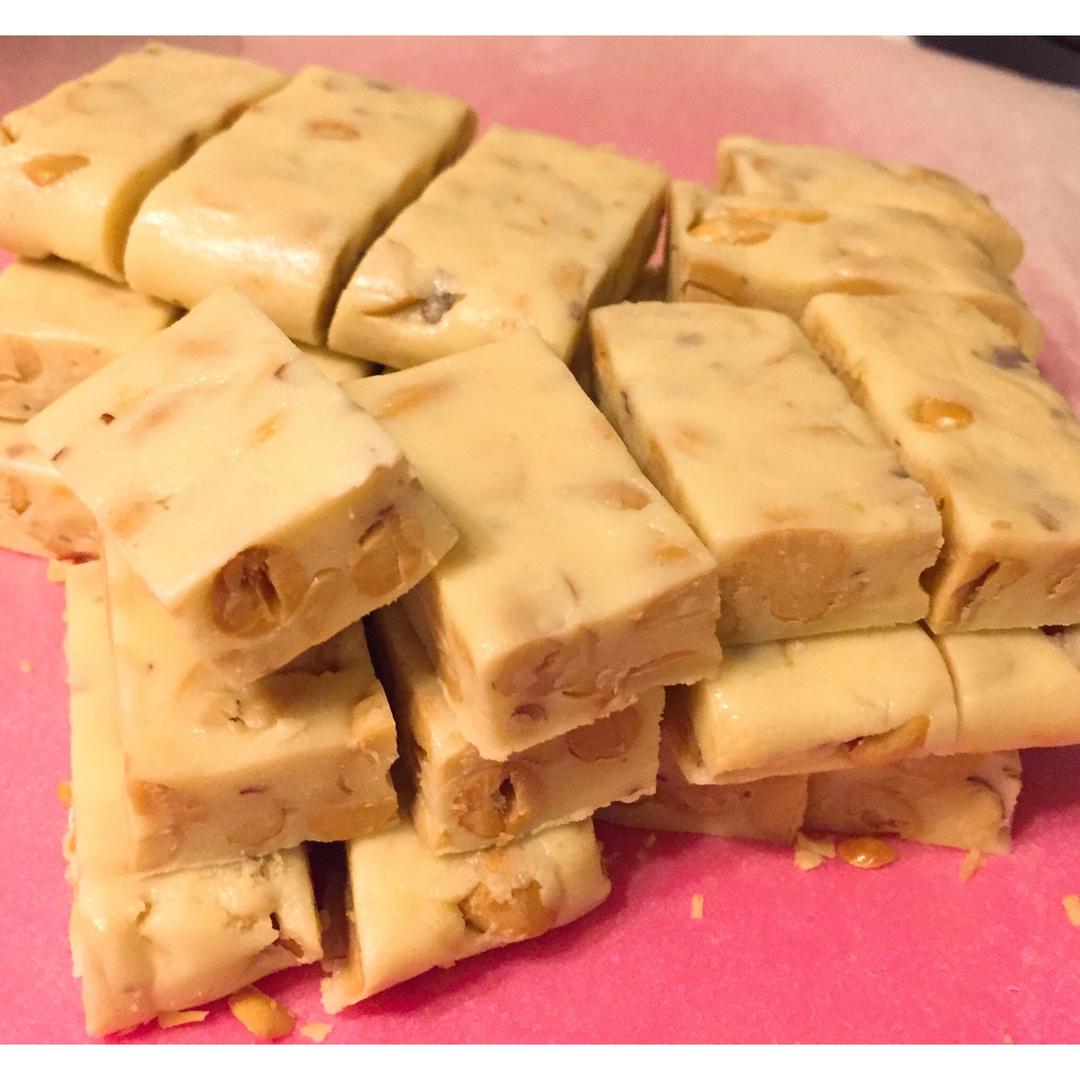 花生牛轧糖（棉花糖版)