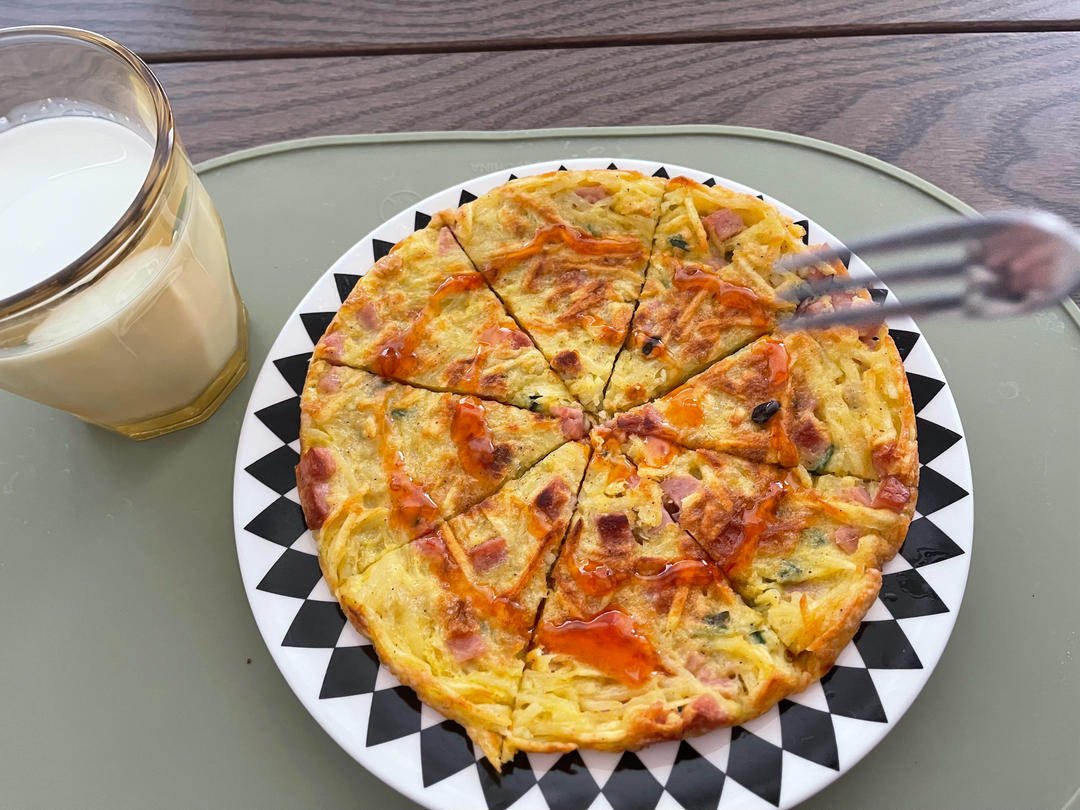 土豆饼(土豆胡萝卜丝饼)