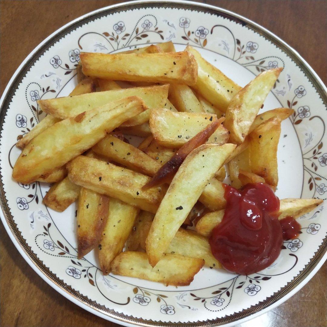 不用冰箱的炸土豆条