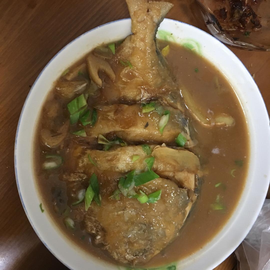 家常红烧鲳鱼