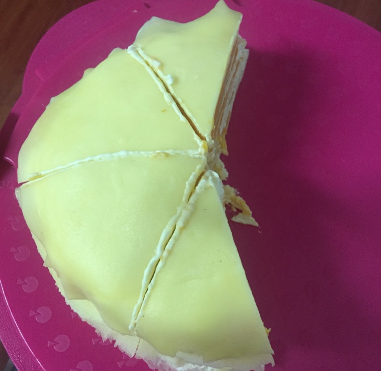 芒果千层蛋糕，100%成功告别煎皮无能