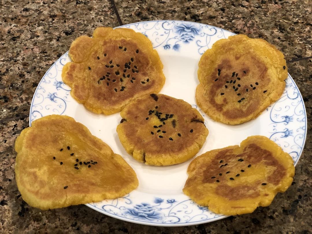 快手南瓜饼