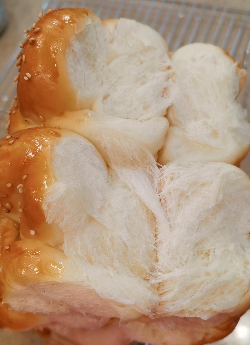 纯奶手撕吐司的做法 步骤1