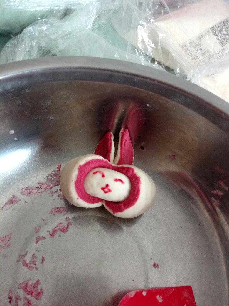 卡通兔子馒头