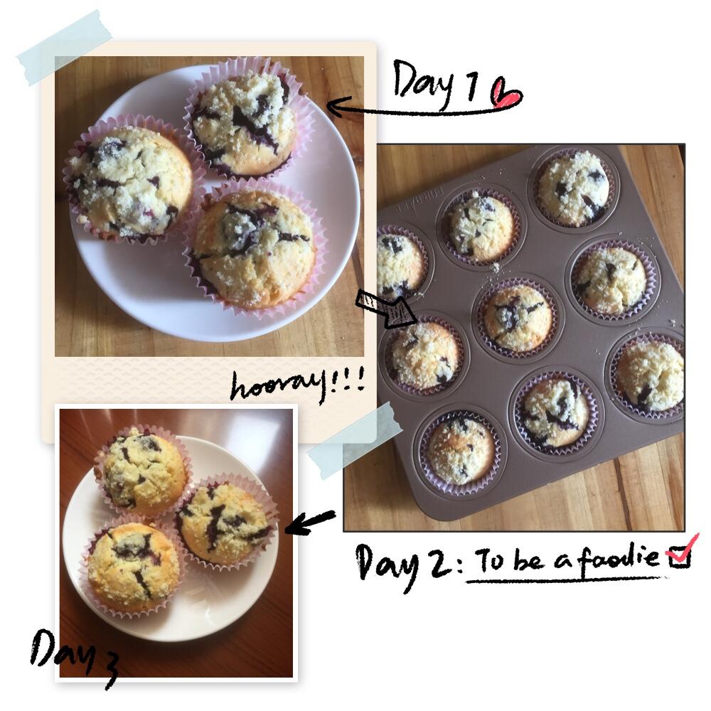蓝莓玛芬蛋糕 Blueberry Muffin