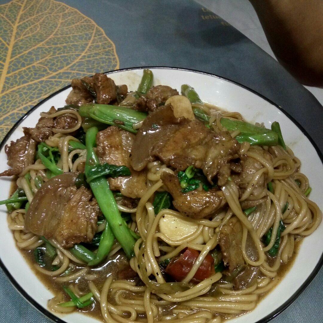 豆角焖面(附带挂面版)