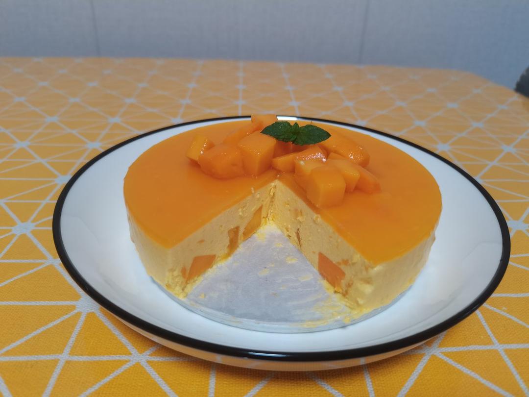 芒果慕斯蛋糕6寸8寸（新手也能一次成功）