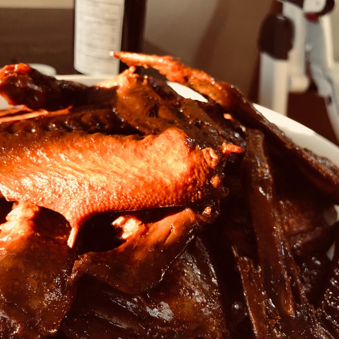 麻辣鸭锁骨（不输周黑鸭）