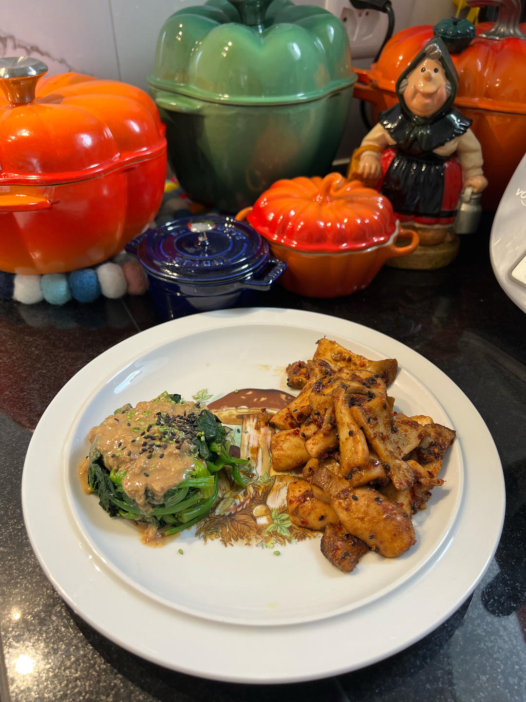 麻酱多多的凉拌菠菜-超快手