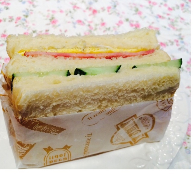 appletree做的三明治纸盒折法