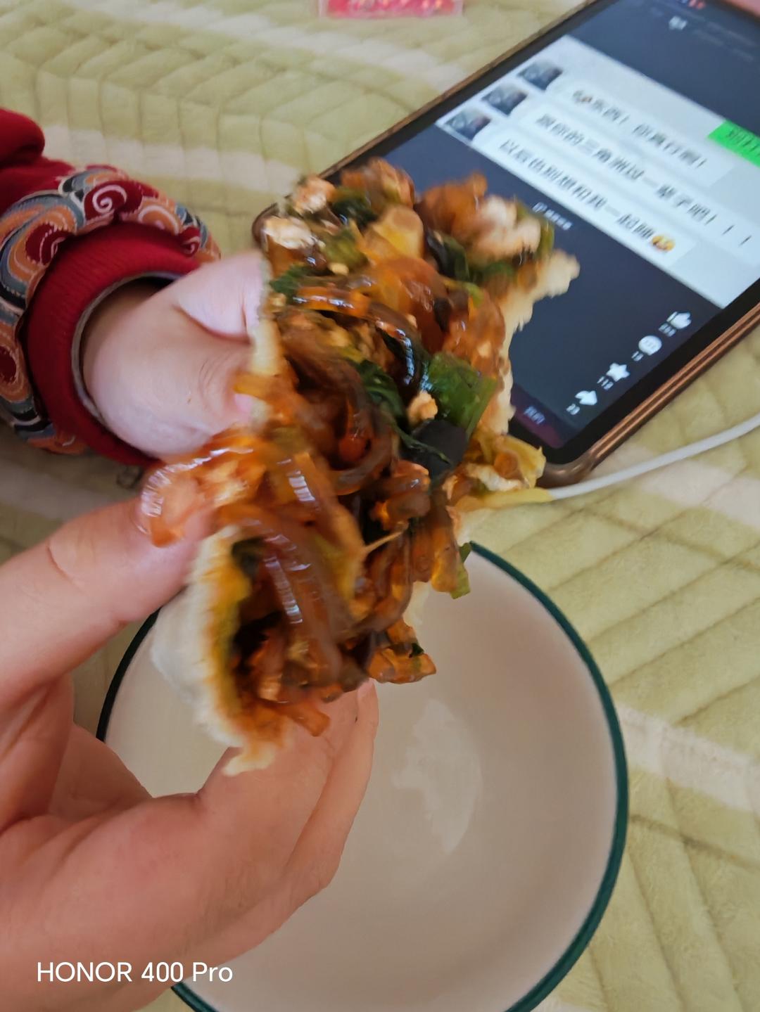 小白菜粉条包子