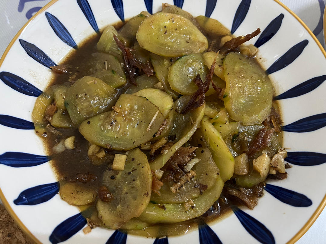 豆豉鲮鱼炒青瓜