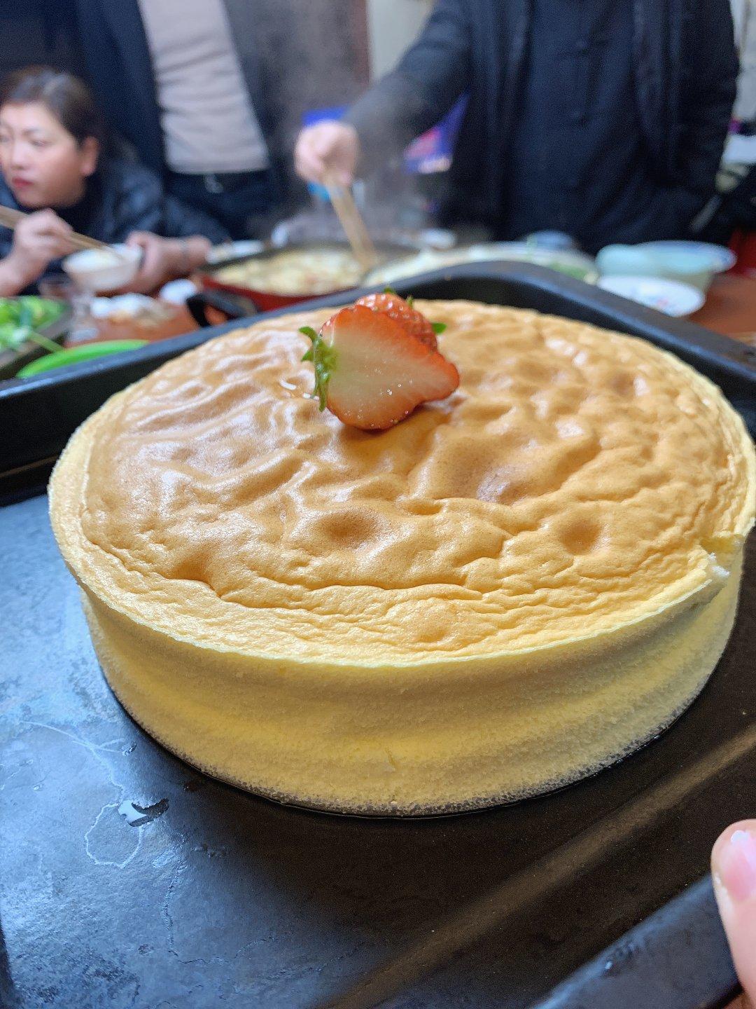 轻芝士蛋糕8寸奶油奶酪