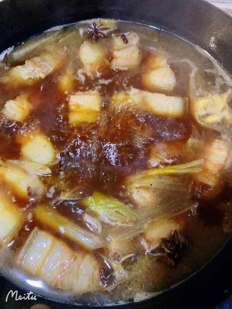 不焯水不放油的家常红烧肉