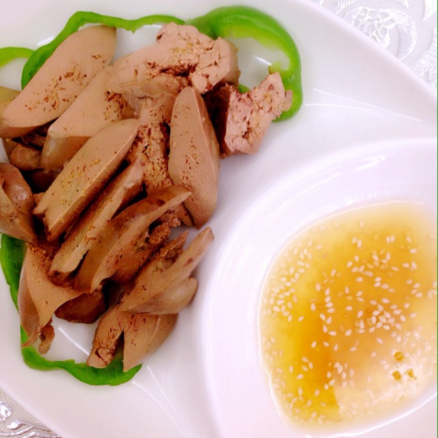 倩儿-88做的凉拌鹅肝