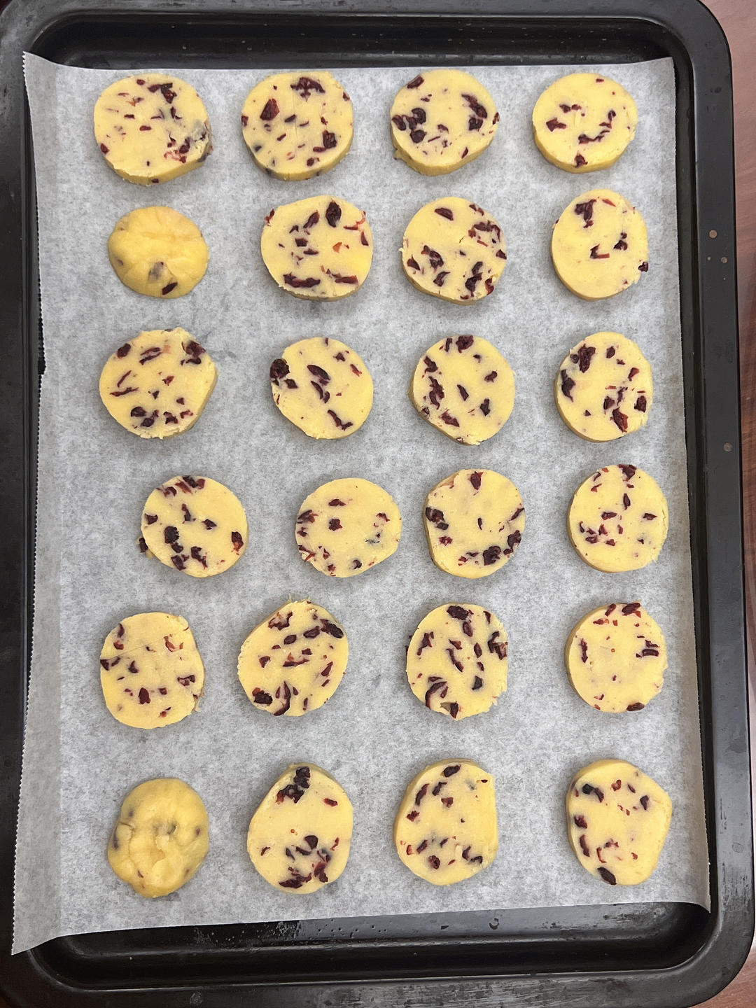 蔓越莓曲奇饼干/零失败/新手必做饼干