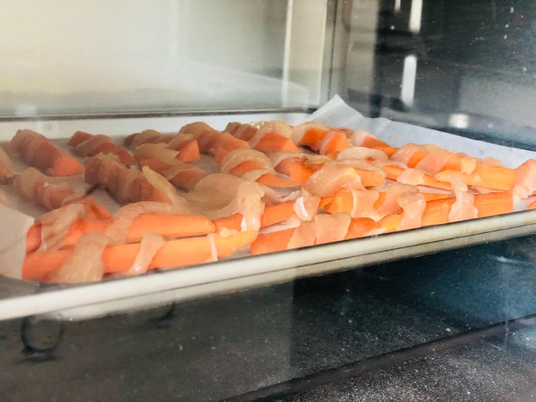 狗狗零食（鸡胸胡萝卜棒）