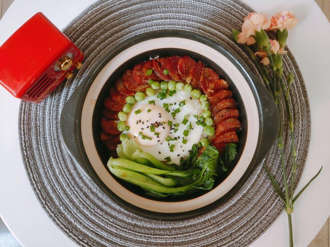香肠煲仔饭