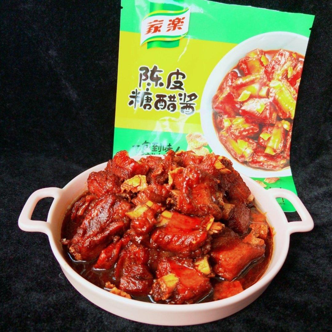 陈皮糖醋排骨