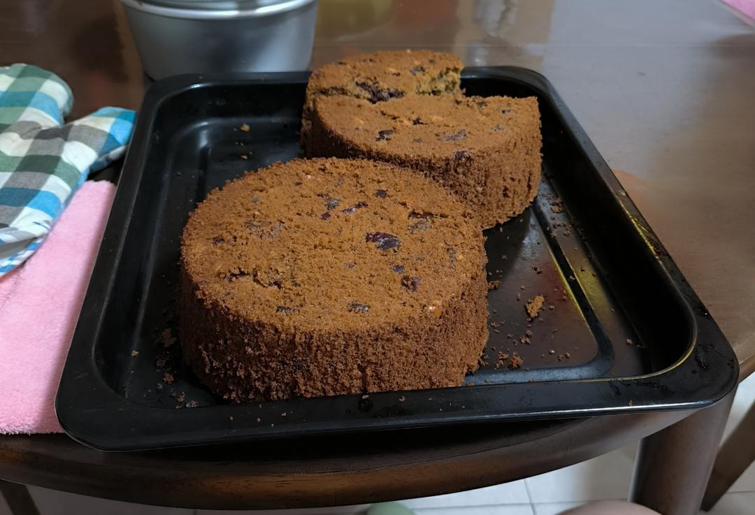 红糖核桃枣糕