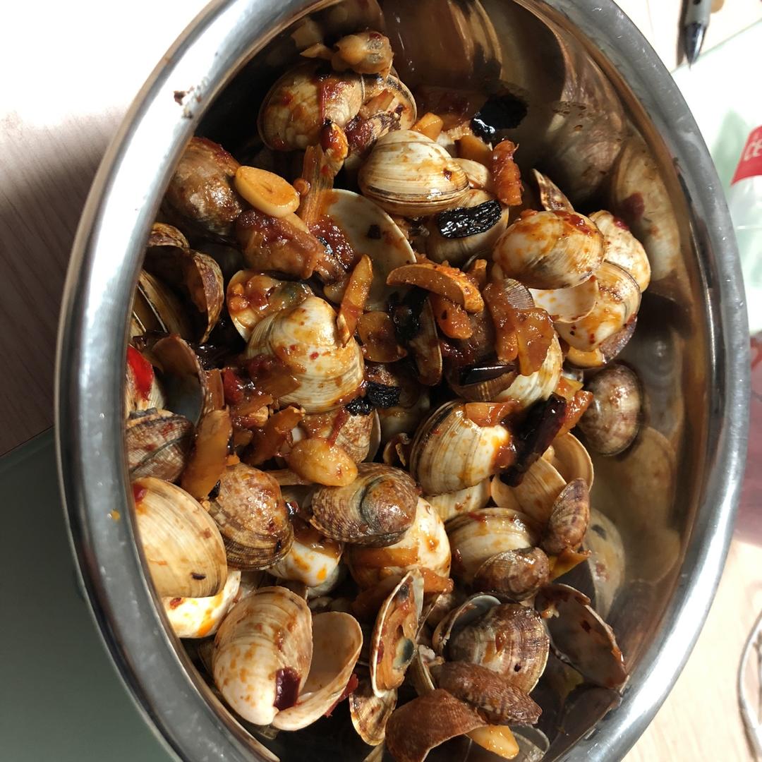 辣炒花蛤