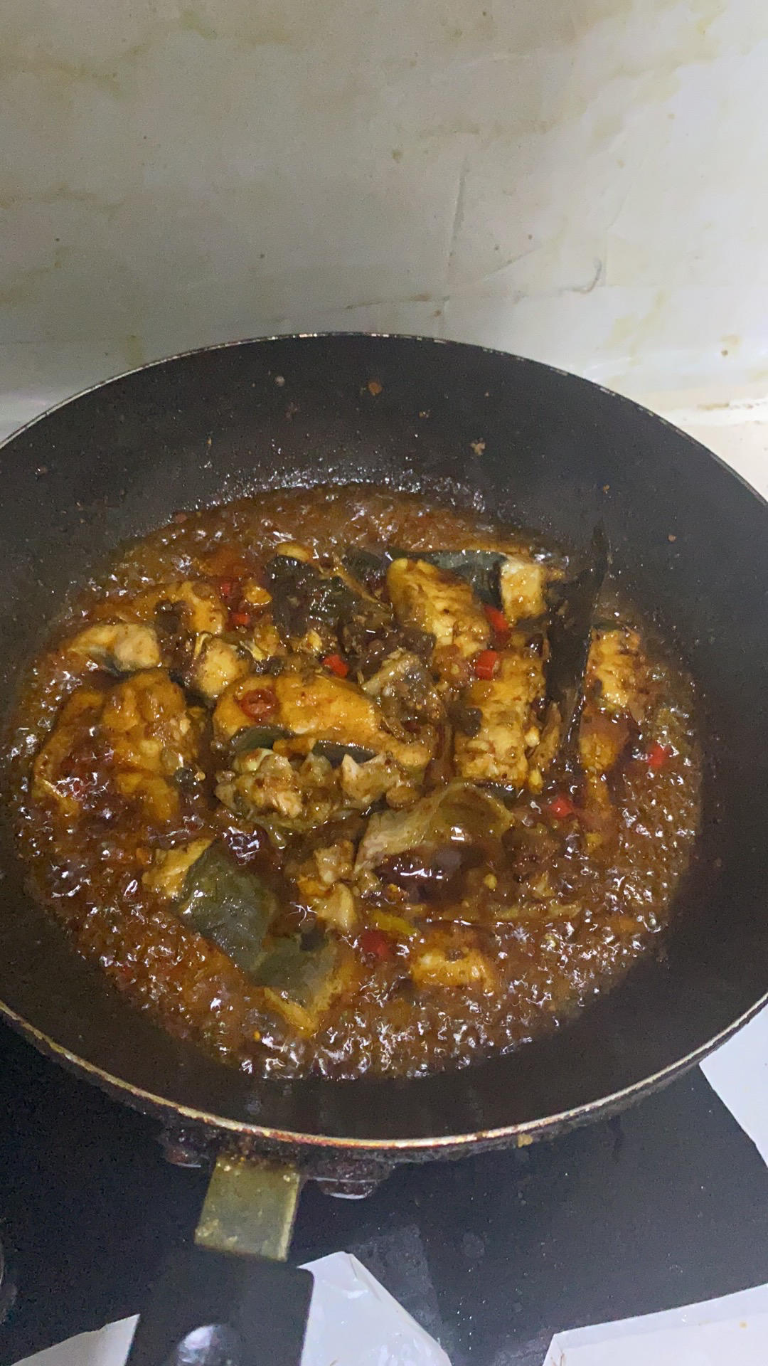 红烧鱼块