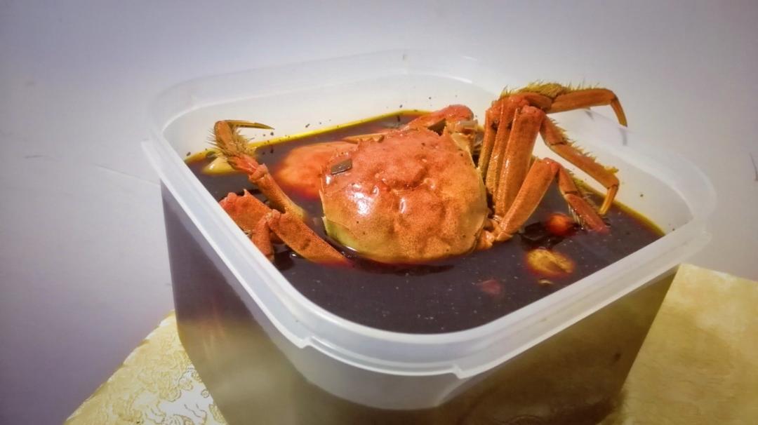 【时令养生】金桂花雕熟醉蟹