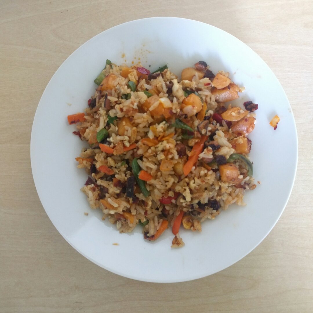 老干妈炒饭壕—炒饭好吃的秘诀