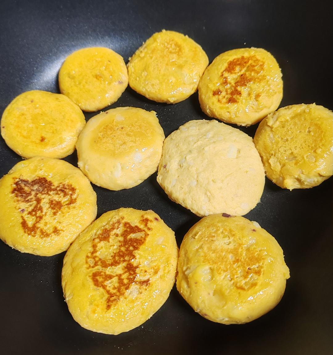 红薯山药奶酪饼