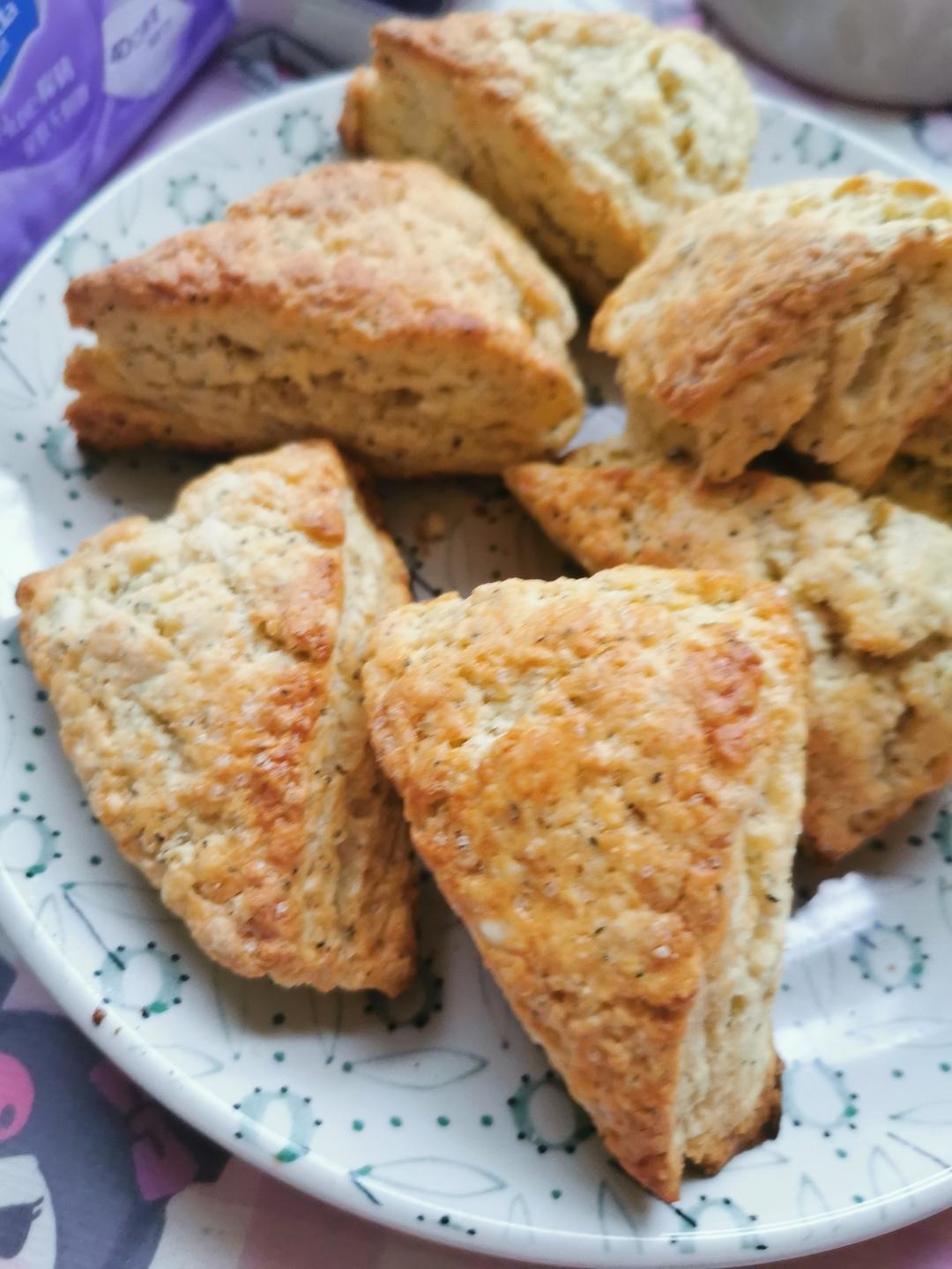 锡兰红茶司康（附原味司康）