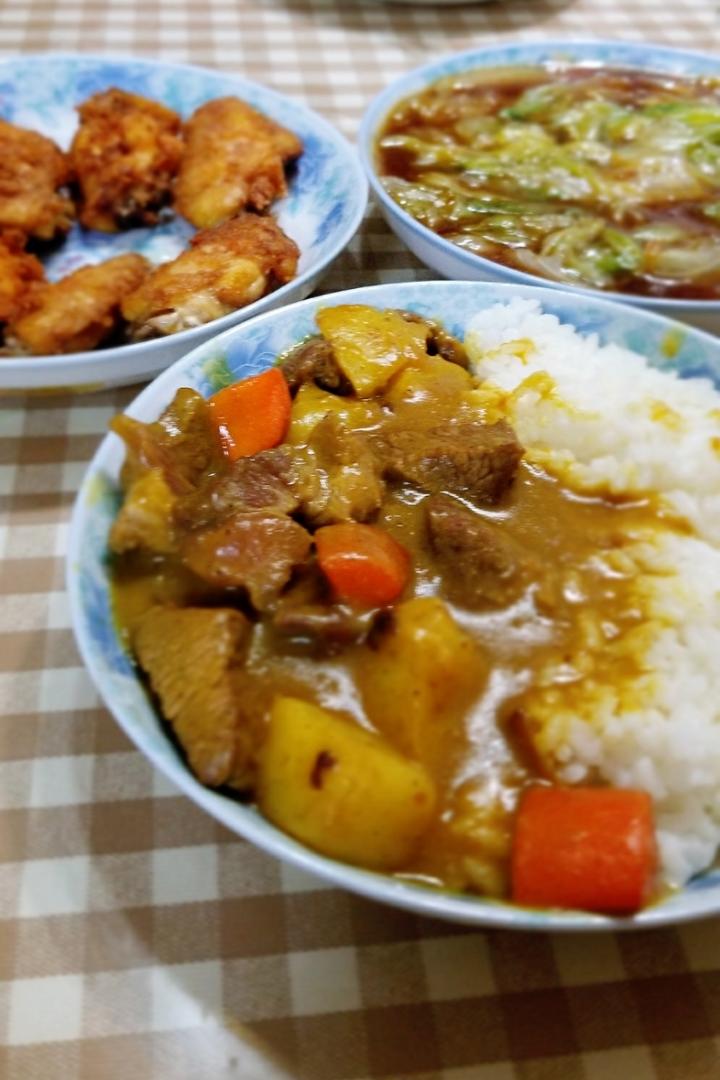咖喱牛肉盖浇饭