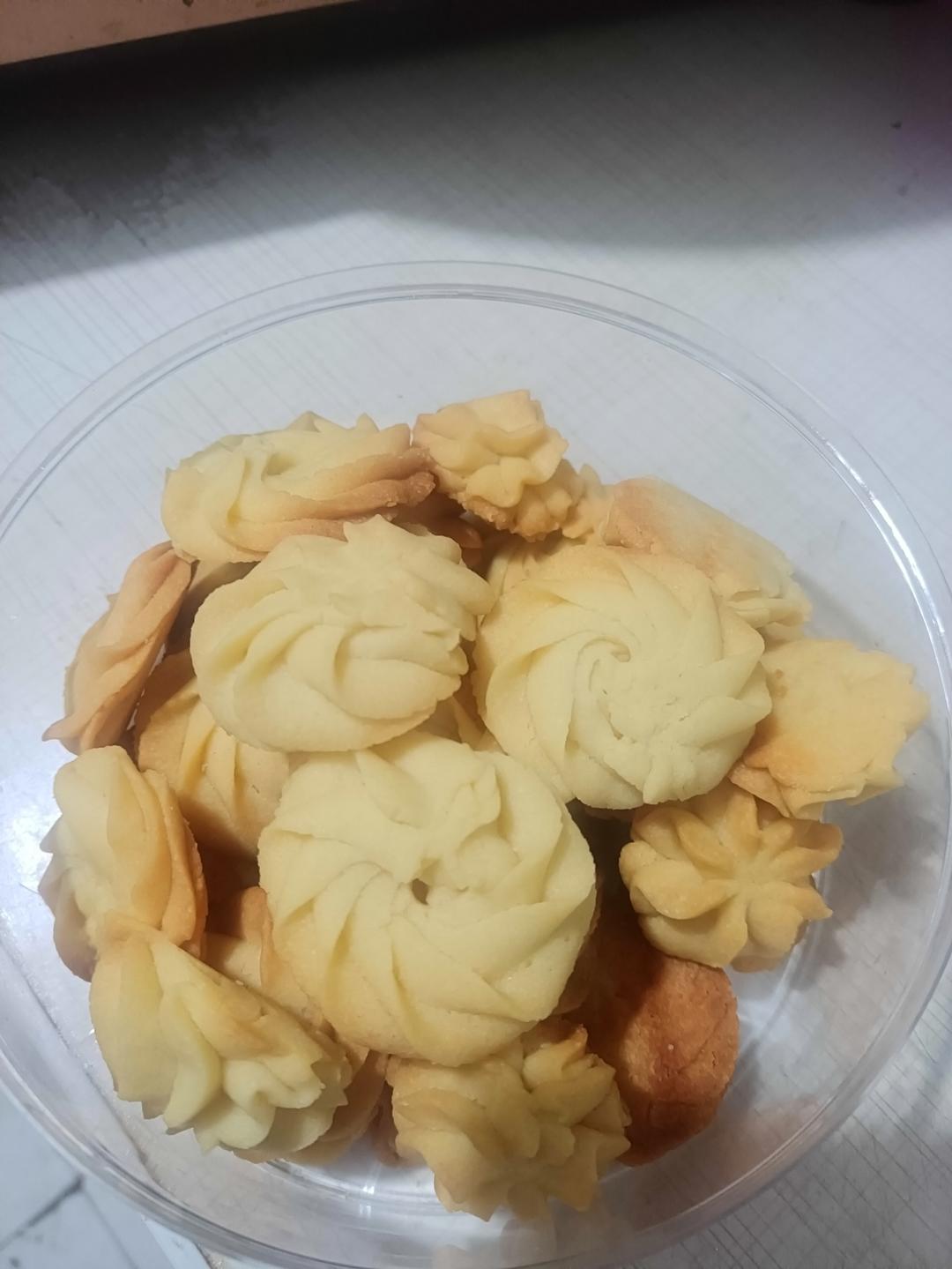 零失败花纹超级立体的黄油曲奇