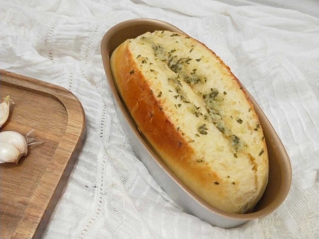 法式蒜香小面包，太香了！