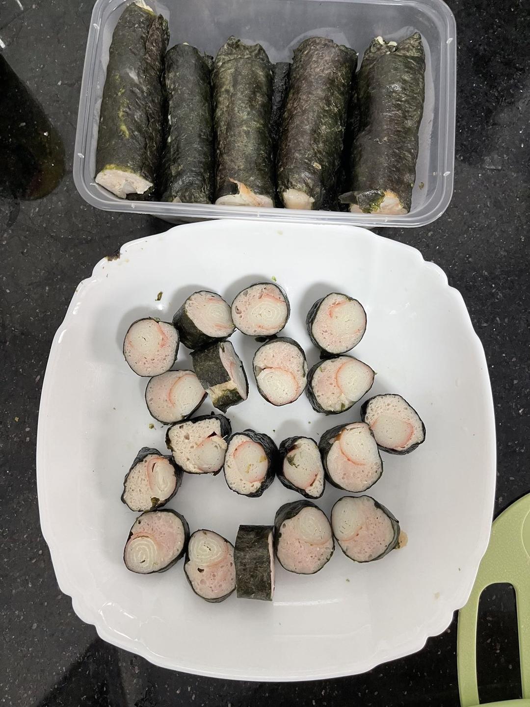 蟹柳紫菜肉卷