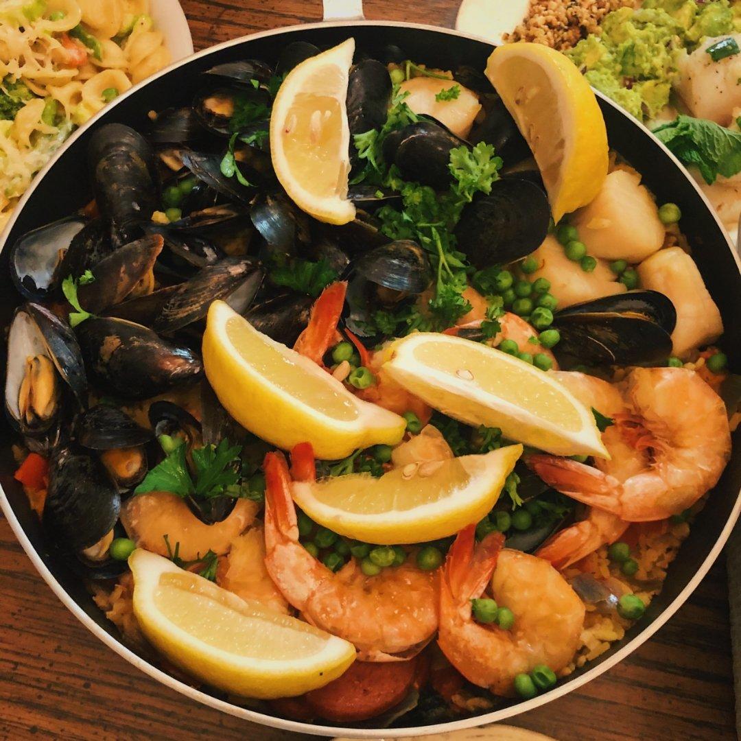 【曼食慢语】Seafood Paella 西班牙海鲜饭