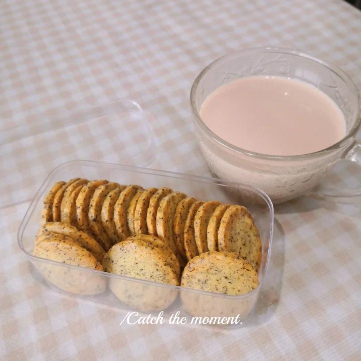 超简单，零失败|酥到骨子里：伯爵红茶曲奇🍪