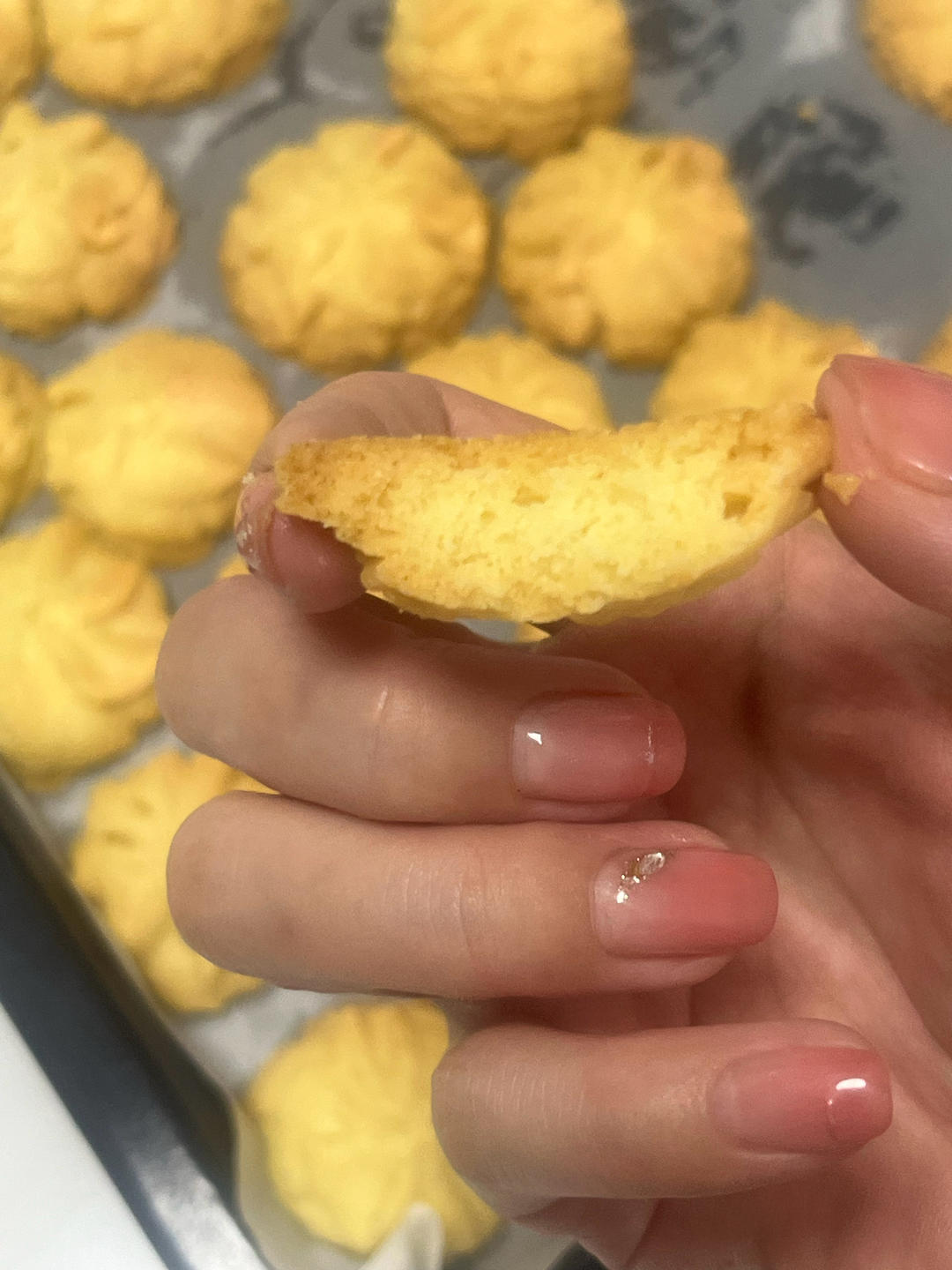 被业界猜了很久的网红牛油小花曲奇配方，酥的掉渣