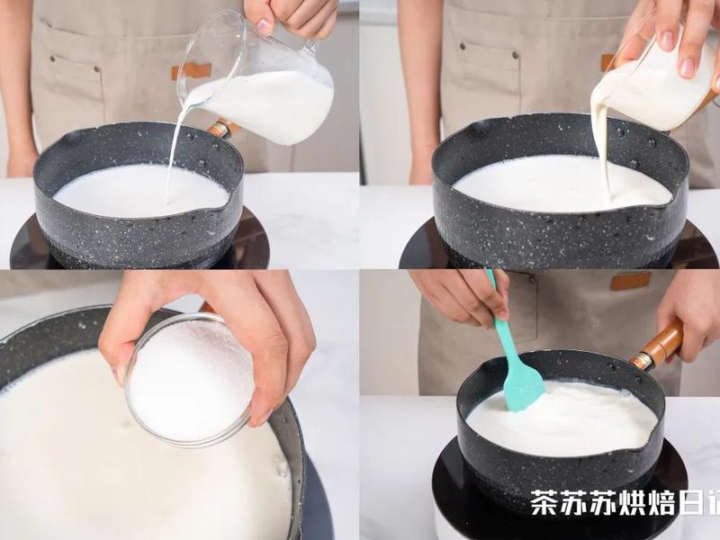 纯奶手撕吐司的做法 步骤1