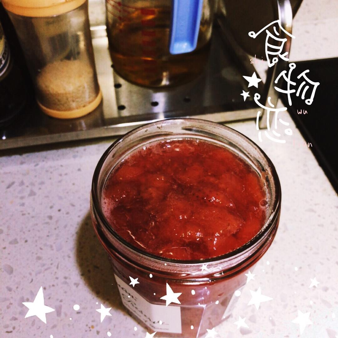 自制无添加草莓酱