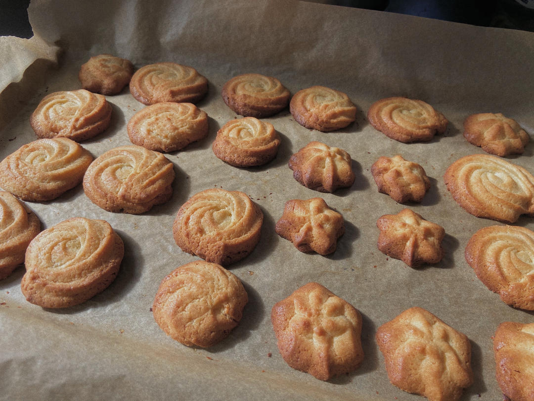 零失败花纹超级立体的黄油曲奇