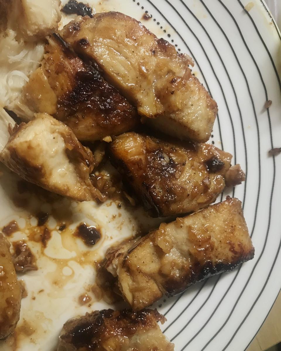 酷炫屌炸天好吃的煎鸡胸肉（香蒜蜂蜜煎鸡胸肉）